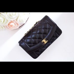 ❌RESERVED❌ Chanel Diana Lambskin